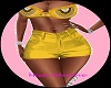 mimi shorte orange