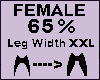 Leg Thigh Scaler 65% XXL