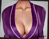 .L. Satin Robe Purple