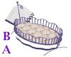 [BA] Pur/WH Baby Crib