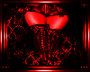 FREAK RED LEATHER BOOTS