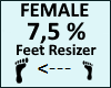 Feet Scaler 7,5% Female