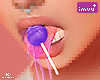 |< Grape Lollipop+Tong