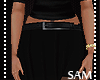 SAM| Half skirt black
