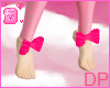 [DP] Feetsie Bows~ Pink