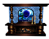 blue rose fireplace