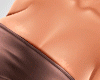 2Pc Brown Leather Outfit