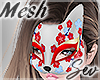 *S Kitsune Fox Mask