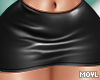 Black Leather Skirt