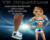 Panthers Cheer Sneakers