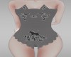 cat suit with glitter