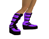 Purple Gothic Boots