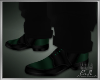 Black and Jade shoes