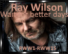 *Ray Wilson-Wait For..