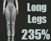 ⭐235%Long Legs