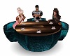 @Comfortable Chat Table