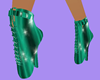 Green Ballet Shoes