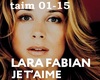 Lara Fabian Je T aime