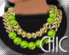CHIC* GOLD PEARL/CHAIN