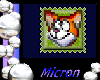 fox animal sticker