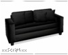 SCR. Black 5 Seater Sofa
