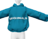 ORIGINALS BLU HOODIE W