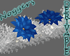 Stairs Blue Garlands