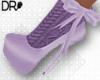 DR- Winter lilac heels