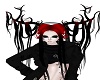 Red Demon Hair w/Horns