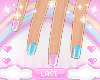 ✧.° unicorn nails