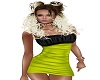 RLL MiniDress YellowBlck