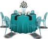 Teal Wedding Table
