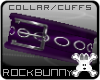 [rb] Collar Cuffs Prpl M
