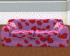 ~Oo Pink Heart Couch
