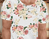 M ❥ Floral Tee Male