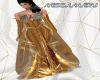 glam gold dress