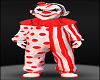 Scary Clowns Red White Top Halloween Costumes Male Outfits