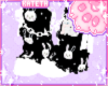 ❀ Bun Shoes - Black