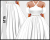 V White Wedding Dress