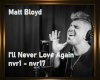 M.Bloyd-Never Love Again