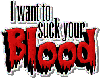 V~Suck-Blood Sticker