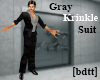 [bdtt] Gray Krinkle Suit