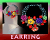n: flower earrings
