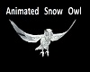 animated snow owl