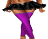 Purple Skirt w Leggings