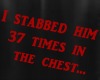 {Z} Stabbed him.. sign