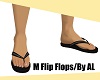 AL/M Flip Flops Blk