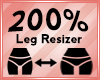 Thigh & Legs Scaler 200%