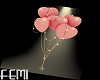 Pink Valentine Balloons