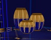 LDR*Blue and gold Vases